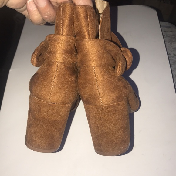 Women’s Faux Suede Just Fab Booties - Picture 5 of 12